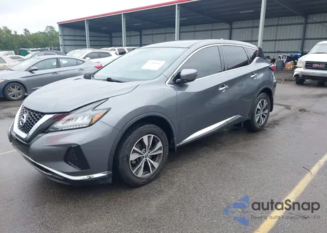 2020 Nissan Murano S Intelligent Awd z USA, uszkodzony, nr VIN 5N1AZ2AS4LN108873